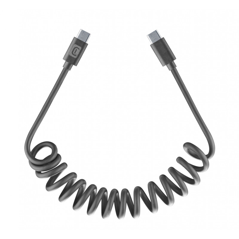 Cellularline 8018080493805 USB-kaapeli 1,2 m USB C Musta