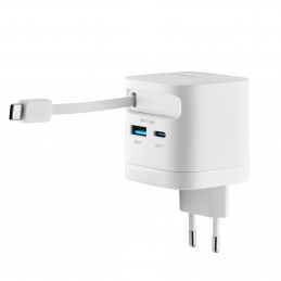 Intenso 7806520 virta-adapteri ja vaihtosuuntaaja Sisätila 65 W Musta
