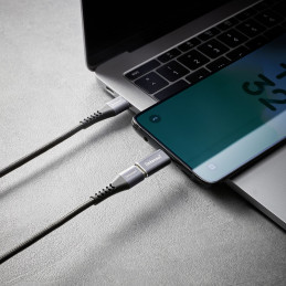 Intenso 7600213 kaapelin sukupuolenvaihtaja USB-C microUSB Antrasiitti
