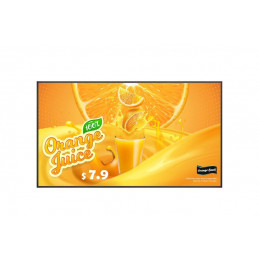 LG 65UH5Q-E infonäyttö 165,1 cm (65") Wi-Fi 500 cd m² 4K Ultra HD Musta Sisäänrakennettu prosessori WebOS 24 7