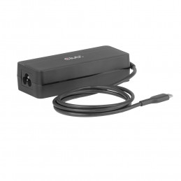 CLUB3D 140 W USB-C®-kannettavan tietokoneen laturi