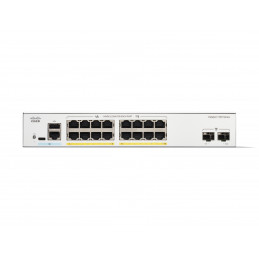 Cisco C1300-16FP-2G verkkokytkin Hallittu L2 L3 Gigabit Ethernet (10 100 1000) Valkoinen