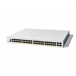 Cisco C1300-48FP-4G verkkokytkin Hallittu L2 L3 Gigabit Ethernet (10 100 1000) Valkoinen