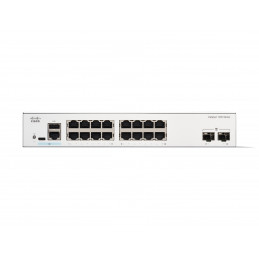 Cisco C1300-16T-2G verkkokytkin Hallittu L2 L3 Gigabit Ethernet (10 100 1000) Valkoinen