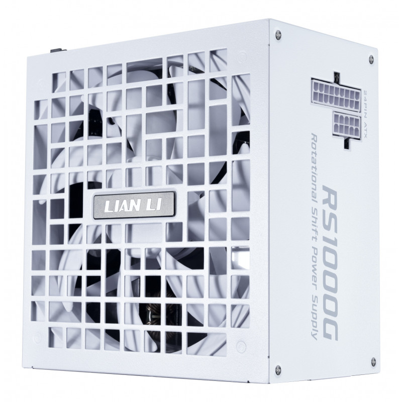 Lian Li RS1000G virtalähdeyksikkö 1000 W 20+4 pin ATX ATX Valkoinen