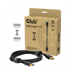 CLUB3D CAC-1094 DisplayPort-kaapeli 2 m Musta