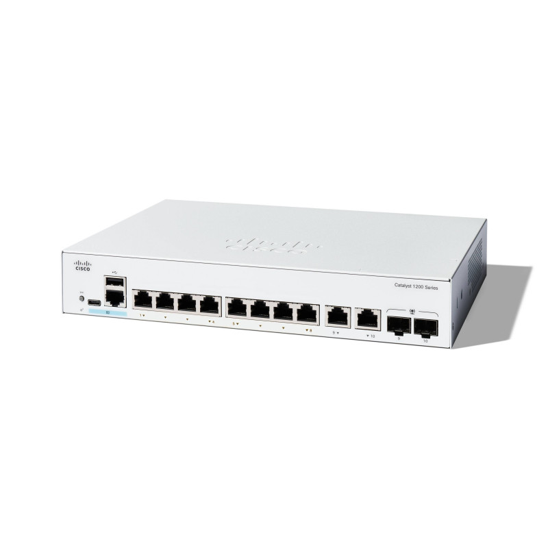 Cisco Catalyst 1200 Hallittu L2 Gigabit Ethernet (10 100 1000) 1U Valkoinen