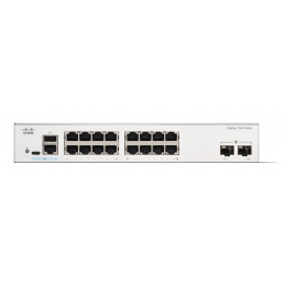 Cisco C1200-16T-2G verkkokytkin Hallittu L2 L3 Gigabit Ethernet (10 100 1000) Valkoinen