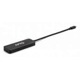 CLUB3D CSV-1554 keskitin USB Type-C Musta