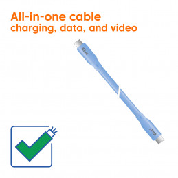 CLUB3D CAC-3003 USB-kaapeli USB4 Gen 2x2 2 m USB C Sininen