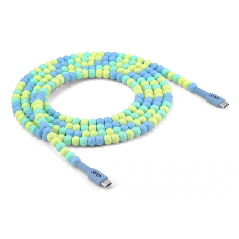 CLUB3D CAC-3011 USB-kaapeli 2 m USB C Sininen, Vihreä