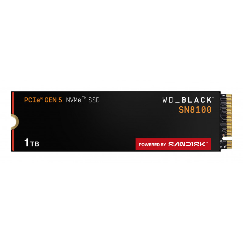 Western Digital Black WD_BLACK SN8100 NVMe 1 TB M.2 PCI Express 5.0 TLC 3D NAND