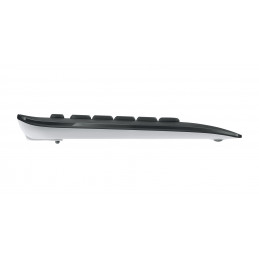 Logitech 920-008683 näppäimistö Sisältää hiiren Universaali Langaton RF QWERTY Pohjoismainen Musta