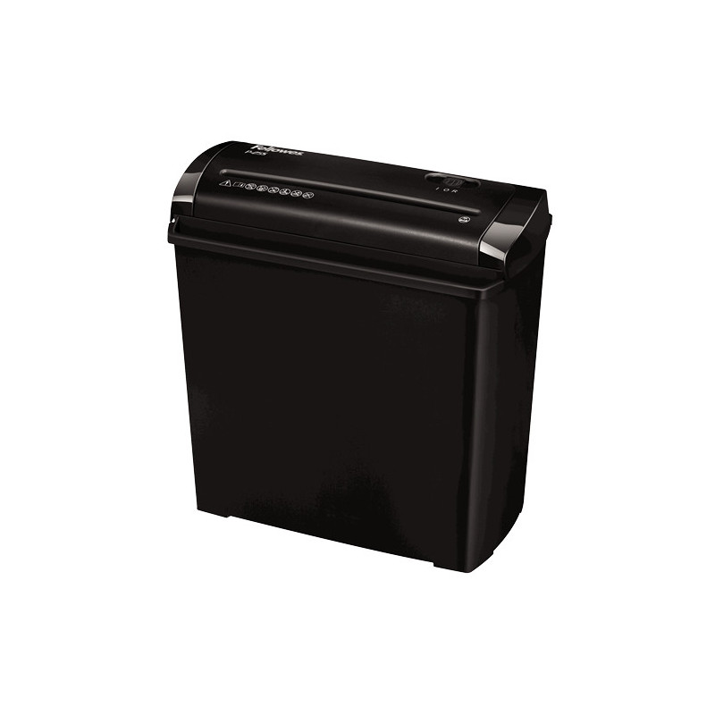 Fellowes P-25S paperisilppuri Suikaleeksi leikkaava 22 cm Musta, Harmaa