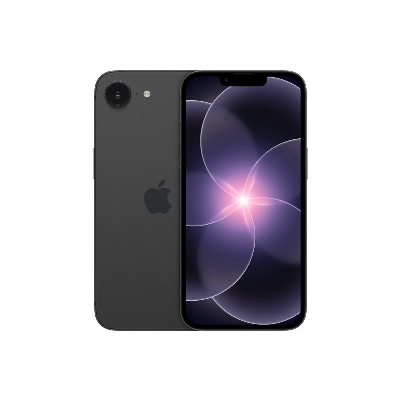 Apple iPhone 17e 15,5 cm (6.1") Kaksois-SIM iOS 26 5G USB Type-C 512 GB Musta