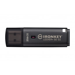 Kingston Technology IronKey 256 Gt Locker Plus 50 G2, FIPS 197, AES-256