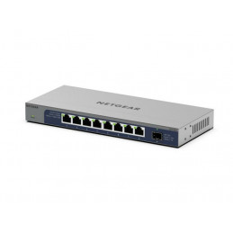 NETGEAR GS108X Hallitsematon L2 Gigabit Ethernet (10 100 1000) Harmaa
