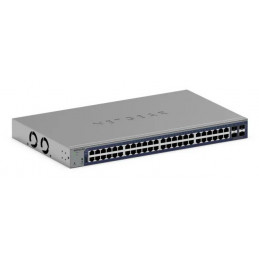 NETGEAR GS752TXUP Hallittu Gigabit Ethernet (10 100 1000) Power over Ethernet -tuki 1U Harmaa