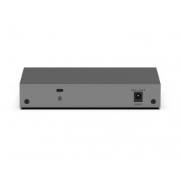NETGEAR GS108EPP Hallitsematon Gigabit Ethernet (10 100 1000) Power over Ethernet -tuki Työpöytä- seinäkiinnitys Harmaa
