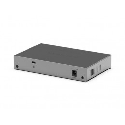 NETGEAR GS105P Hallitsematon Gigabit Ethernet (10 100 1000) Power over Ethernet -tuki Työpöytä- seinäkiinnitys Harmaa