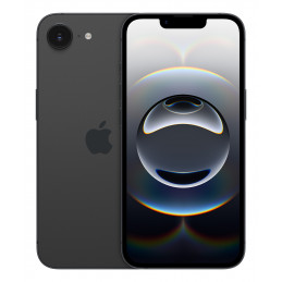 Apple iPhone 16e 15,5 cm (6.1") Kaksois-SIM iOS 18 5G USB Type-C 128 GB Musta