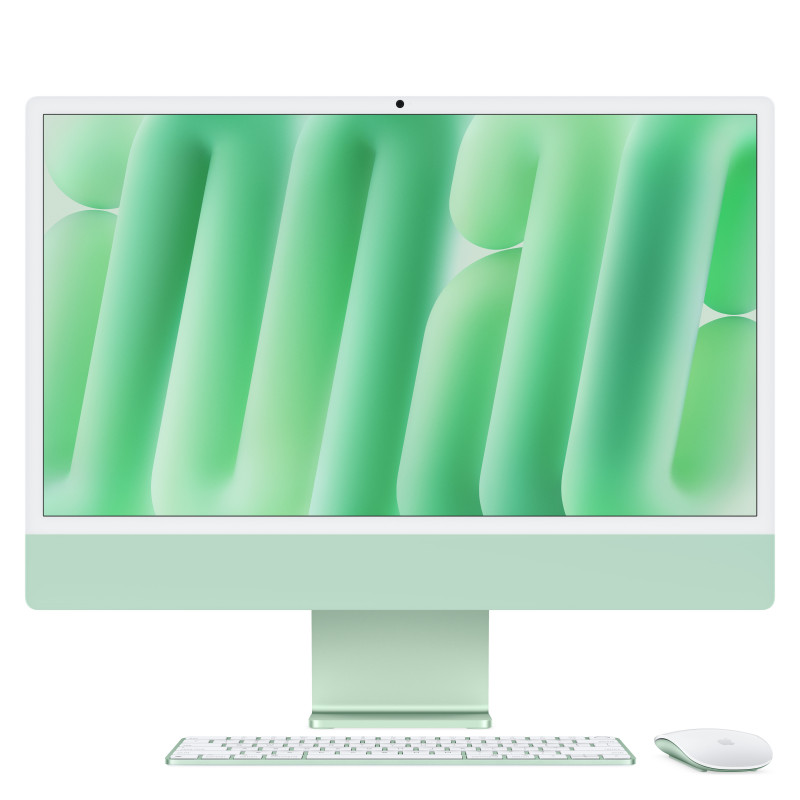 Apple iMac Apple M M4 59,7 cm (23.5") 4480 x 2520 pikseliä All-in-one PC 16 GB 512 GB SSD macOS Sequoia Wi-Fi 6E (802.11ax)