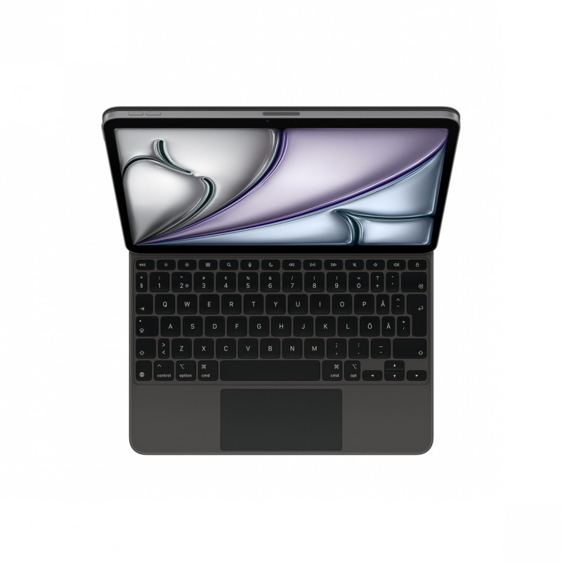 Apple Magic Keyboard QWERTY Ruotsi Musta