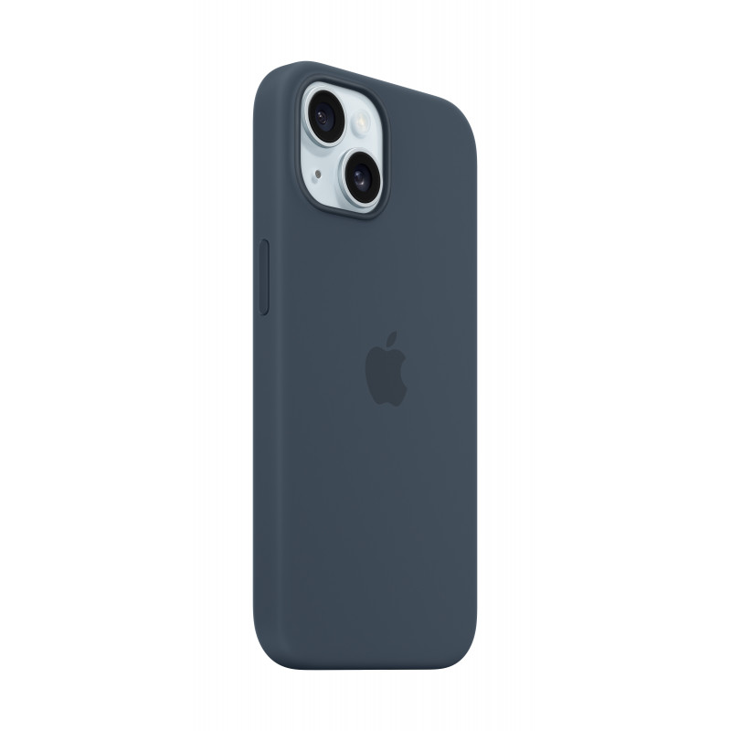 Apple iPhone 15 n MagSafe-silikonikuori - myrskynsininen