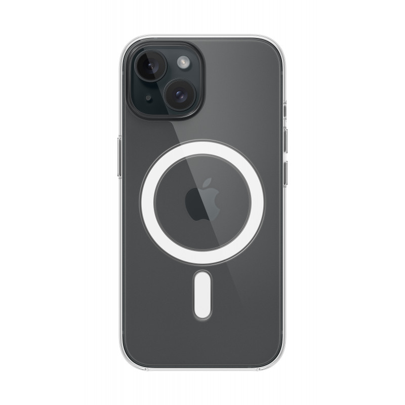 Apple iPhone 15 n kirkas kuori MagSafella