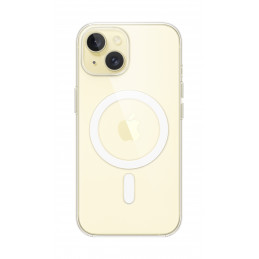 Apple iPhone 15 n kirkas kuori MagSafella