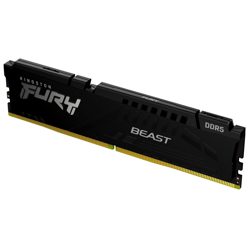 Kingston Technology FURY Beast 64 Gt 5600 MT s DDR5 CL36 DIMM , musta