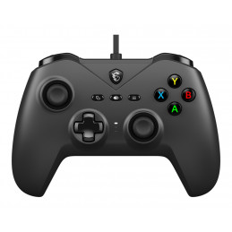 MSI FORCE GC200 peliohjain Musta USB Pad-ohjain Analoginen Digitaalinen Android, PC