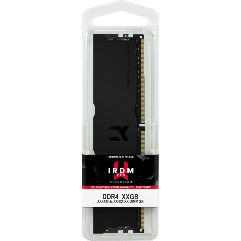 Goodram IRDM PRO IRP-K3600D4V64L18 16G muistimoduuli 16 GB 1 x 16 GB DDR4 288-pin DIMM