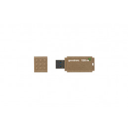 Goodram UME3 Eco Friendly USB-muisti 128 GB USB A-tyyppi 3.2 Gen 1 (3.1 Gen 1) Ruskea