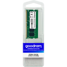 Goodram GR3200S464L22 16G muistimoduuli 16 GB 1 x 16 GB DDR4 260-pin SO-DIMM