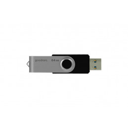 Goodram UTS3 USB-muisti 64 GB USB A-tyyppi 3.2 Gen 1 (3.1 Gen 1) Musta
