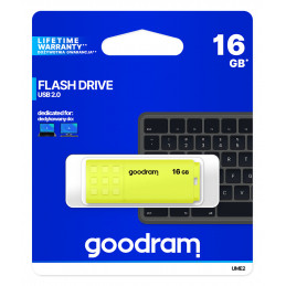 Goodram UME2 USB-muisti 16 GB USB A-tyyppi 2.0 Keltainen