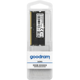 Goodram GR4800S564L40S 16G muistimoduuli 16 GB 1 x 16 GB DDR5 262-pin SO-DIMM