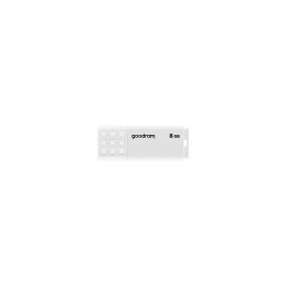 Goodram UME2 USB-muisti 8 GB USB A-tyyppi 2.0 Valkoinen