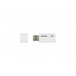 Goodram UME2 USB-muisti 8 GB USB A-tyyppi 2.0 Valkoinen
