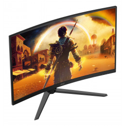 AOC G4 C32G42ZE tietokoneen litteä näyttö 80 cm (31.5") 1920 x 1080 pikseliä Full HD LED Musta, Punainen