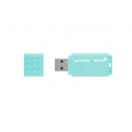 Goodram UME3 USB-muisti 64 GB USB A-tyyppi 3.2 Gen 1 (3.1 Gen 1) Turkoosi
