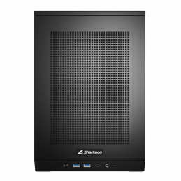 Sharkoon REBEL C20 ITX tietokonekotelo Musta