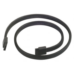 Silverstone CP07 SATA-kaapeli 0,5 m Musta