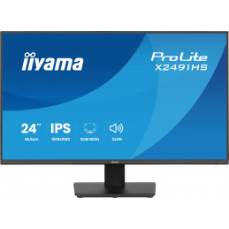 iiyama ProLite X2491HS-B1 tietokoneen litteä näyttö 60,5 cm (23.8") 1920 x 1080 pikseliä Full HD LCD Musta
