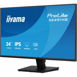 iiyama ProLite X2491HS-B1 tietokoneen litteä näyttö 60,5 cm (23.8") 1920 x 1080 pikseliä Full HD LCD Musta