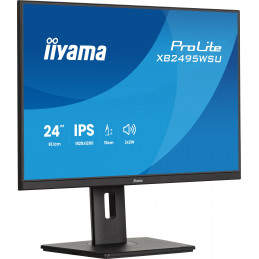 iiyama ProLite XB2495WSU-B1 tietokoneen litteä näyttö 61,2 cm (24.1") 1920 x 1200 pikseliä Full HD LCD Musta