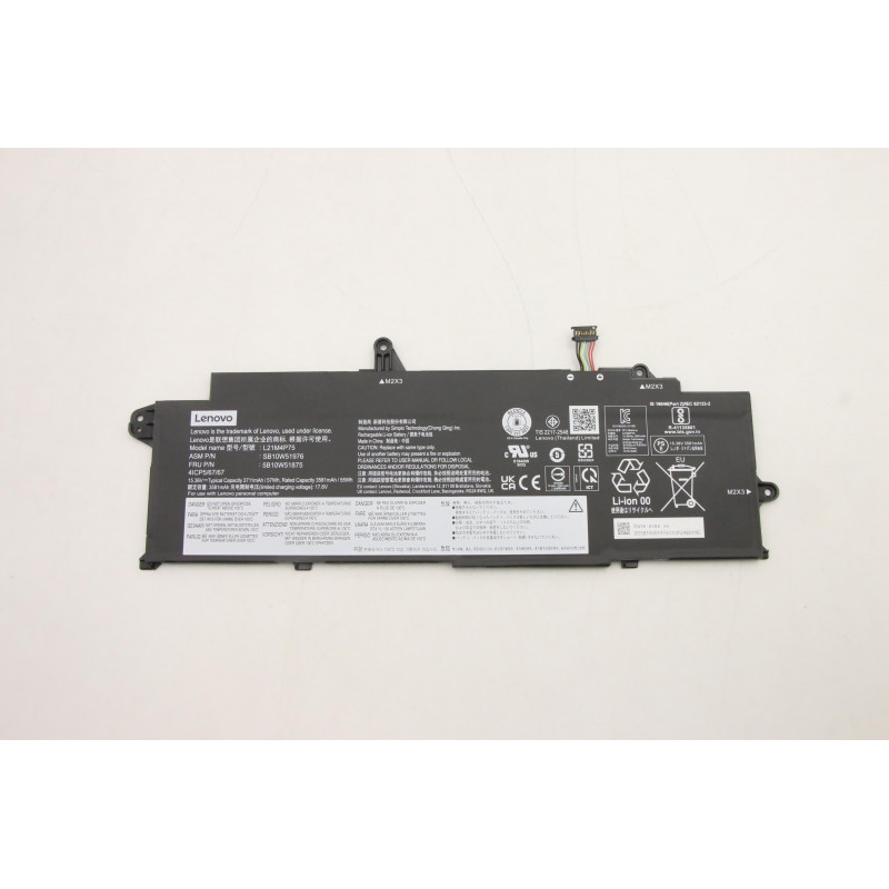 Lenovo 5B10W51875 kannettavan tietokoneen varaosa Akku