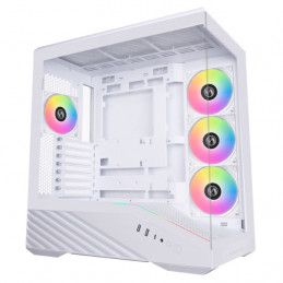 Lian Li Vector V100 Midi Tower Musta, Läpinäkyvä