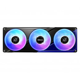 Asrock Phantom Gaming 360 LCD Suoritin Nestejäähdytyspakkaus 12 cm Musta